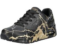 Skechers Sneaker Synthetik Schwarz/Gold - 35
