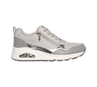 Skechers Sneaker UNO Metallic Sliders Damen Grau Größe 39
