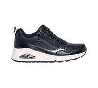 Skechers Uno - Metallic Sliders Damen Freizeitschuhe, schwarz, Größe 38 38