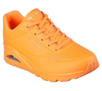 Skechers Damen Uno Night Shades Sneaker, Orange, 39 EU
