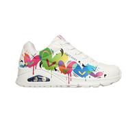 Skechers UNO OPEN YOUR HEART für Damen, weiß, Größe 41 EU