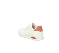 Sneaker SKECHERS "UNO - POP BACK" Gr. 39, rosa (weiß, rosa) Damen Schuhe Sneaker komfortabler Skech-Air Funktion, Freizeitschuh, Halbschuh, Schnürschuh (11300442-39)