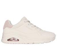 Skechers UNO - Pop Back Sneaker in Natur/Light Rosa, Größe 37