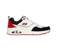 Skechers Uno Retro One 183020-BRN Braun - Sneaker - Herrenschuhe Sneaker / Schnürschuh, Braun, leder/synthetik für Herren, weiß, Größe 45 EU