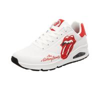 Skechers Herren UNO Rolling Stones Single! Sneaker 183102 Weiß, Schuhgröße:46 EU