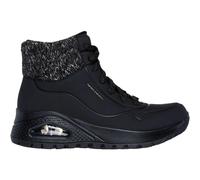 Skechers Damen UNO Rugged Daze Sweater Strick-Schnürstiefel - Schwarz - UK 5.5