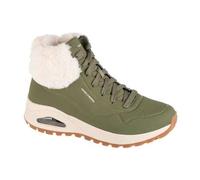 Skechers Uno Rugged - Fall Air 167274-OLV Damen, grüne Winterstiefel