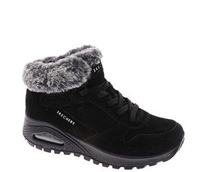 Skechers UNO Rugged Wintriness 167433-BLK, Womens Winter Boots, Black, 38 EU