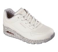 Sneaker SKECHERS "Skechers Sneaker Lederimitat", Damen, Gr. 37, weiß kombi, Lederimitat, casual, Schuhe (77603725-37) weiß kombi