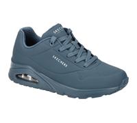 Skechers Uno Schuhe blau uni Damen Sneakers 73690 - Größe 38