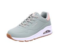 Skechers Uno Schuhe Damen Sneakers grün rose metallic 155196 für Damen, grün, Größe 42 EU