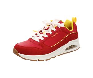 Skechers Uno Schuhe rot Herren Sneakers Victory 183913 für Herren, rot, Größe 42 EU