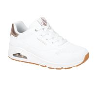 Skechers Uno Schuhe Sneakers weiß rose-gold 177094 - Größe 41