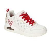 Skechers Uno - Lone Hearted Damen weiß 37 EU