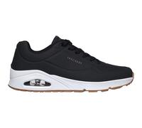 Skechers Herren Sneaker Uno Stand On Air Schwarz Durabuck-Trim Größe 45