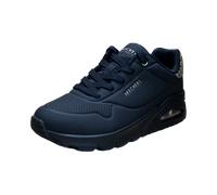 Skechers Damen UNO-Jungle Nite Sneaker, Schwarz/Schwarz, 38 EU