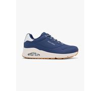 Skechers Uno Shimmer Away Sneaker Blau, Damen, Größe: 38, Material: Lederimitat/Textil