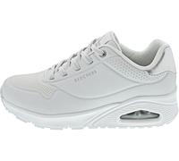 Skechers Uno Sportschuhe EU 41 White Durabuck / Silver Duraleather / Mesh Trim