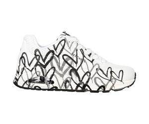 Skechers Uno - Spread The Love Damen Freizeitschuhe, weiß, Größe 36 36