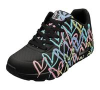 Skechers UNO Spread The Love, Damen-Turnschuhe, Schwarz, 39.5 EU