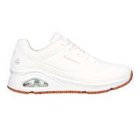 Skechers Damen Uno Sr Sneaker, White Synthetic, 39.5 EU