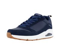 Skechers Uno Schuhe blau Herren Sneakers 52468 - Größe 46