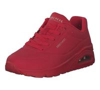 Wedgesneaker SKECHERS "UNO STAND ON AIR" Gr. 42, rot Damen Schuhe Sneaker mit weich gepolsterte Innensohle (16160147-42)