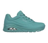 Skechers Damen Uno Stand On Air Trainers, Teal Durabuck / Mesh, 39 EU