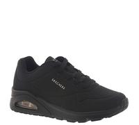 Skechers UNO-Stand On Air Damen-Sneaker, Schwarz/Schwarz, 37.5 EU Weit