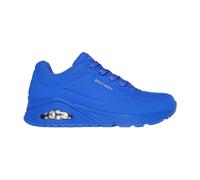 Skechers Damen UNO Stand On Air Sneakers, Dazzling Blue Durabuck Mesh, 38 EU