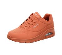 Skechers Damen Uno Stand On Air Sneakers, Rust Durabuck Mesh, 39 EU