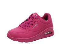 Skechers Damen UNO-Stand on Air Sneaker, Magenta, 40 EU