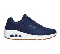 Skechers Herren Uno Stand On Air sneakers, Navy Durabuck Trim, 43 EU