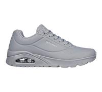 Skechers Herren UNO Stand On Air Sneaker, Light Grey Durabuck Mesh, 44 EU