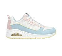 Skechers - "Uno Stand On Air" Sneaker für Damen, Wildleder (Hellblau/Pink) EU 36 / UK 3