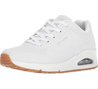 Skechers Damen Sneaker Uno – Stand on Air, weiß, schlichter Look – Größe 36