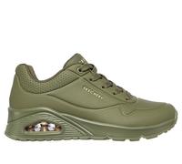 Skechers Damen UNO Stand ON AIR Sneakers, Olive Durabuck, 40 EU