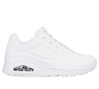 Skechers UNO - Stand on Air Sneaker in Weiss, Größe 36 Wide