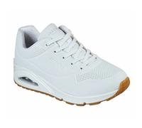 Skechers Damen Sneaker Uno – Stand on Air, weiß, schlichter Look – Größe 36