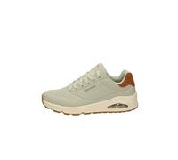 Skechers Uno Sportschuhe EU 41 Pumice Stone Natural Durabuck / Chestnut Suede / Mesh Trim