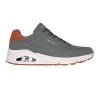 Skechers Herren-Sneaker UNO SUITED ON AIR Durabuck/Mesh Olivgrün Gr. 43