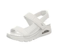 Skechers Damen UNO Summer STAND2 Sandale, White, 39 EU