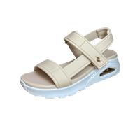 Skechers Damen Cali UNO Sommer STAND2, Natürlicher Duraleather, 39 EU