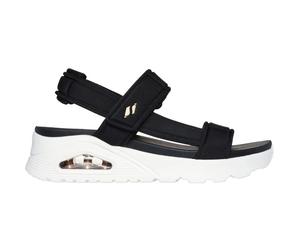 Skechers Uno - Summer Stand2 Damen Sandalen, schwarz, Größe 39 39