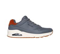 Skechers Men's Uno-Tailored Air Sneaker, Dunkelgrau, 46 EU