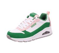 Skechers Damen UNO-2 Much Fun Sneaker, Grün, 35 EU
