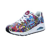 Skechers Sneaker UNO 177973 Color Doodle MLT Damen Größe 37