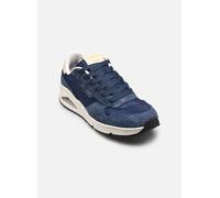 Sneaker SKECHERS "UNO-VINTAGE DAYZ", Herren, Gr. 44, blau (navy), Leder, casual, Schuhe, Keilsneaker, Sneaker mit Luftkissen (69318952-44) navy