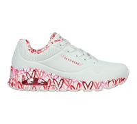 Skechers Damen Sneaker UNO Loving Love Weiß Größe 38 EU