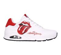 Skechers Herren Sneaker UNO Rolling Stones Single! 183102 Weiß Größe 43 EU
